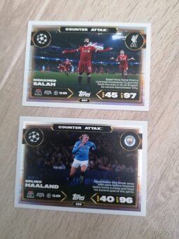 Futbalové kartičky Topps match attax - 2