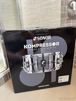SONOR KOMPRESSOR BRASS 14x6,5NOVÝ - 2