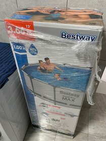 Predám nový bazén Bestway Steel Pro Max 3,66 x 1 m - 2