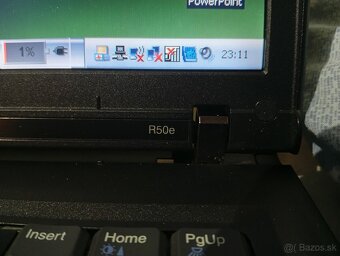 Retro notebook IBM R50e - 2