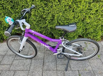 Predám detský bicykel WOOM 4 20" fialový - 2
