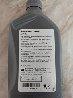Motorový olej LLIII - 2