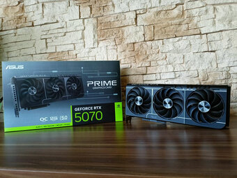 Herná grafika ASUS PRIME RTX 5070 12 GB GDDR7 - záruka - 2