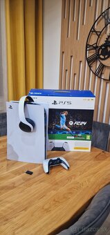 Playstation 5 + dual ovladač + slúchadla - 2
