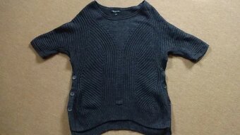 Tmavošedý pulover H by Halston, L/XL - 2