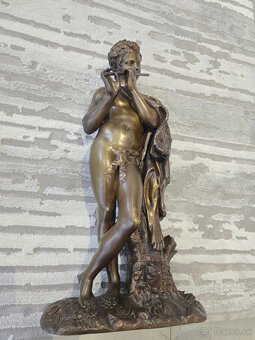 Starožitna bronzová socha 53cm - 2