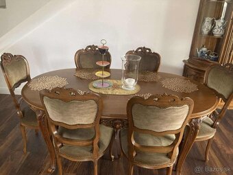 LUXUSNÝ JEDÁLENSKÝ SET 1+6 – Klasický Barokový/Rokokový štýl - 2