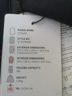 IT luggage cestovný príručný kufor 48 L - 2