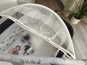 Detská postieľka na kolieskach Momi pre bábätko - 2