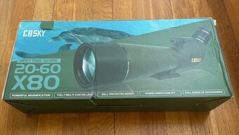 Predám GOSKY ďalekohľad 20-60x80 - 2