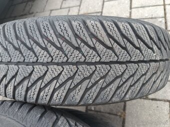 Predám 4 ks pneumatiky na diskoch 175/70 R14 - 2
