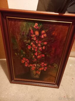 Obrazy, stare obrazy s ramom - 2