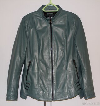 Kožená bunda veľk. M - 2