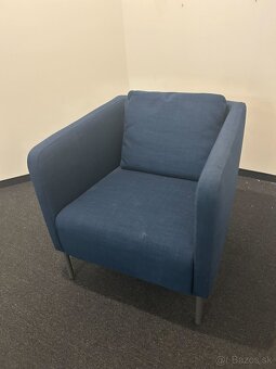 IKEA EKERO kreslo modré - 2