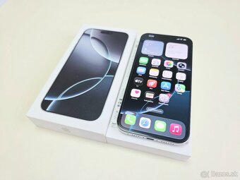 Apple iPhone 16 Pro Max 256GB WHITE ,Záruka - 2