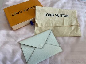 Louis Vuitton kirigami Envelope Clutch white epi leather - 2