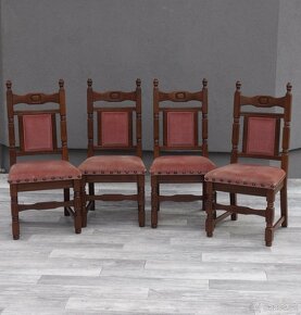 Set starožitných stoličiek – ( 4 ks ). - 2