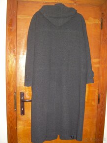 dámský dlouhý kabát s kapucí vel.XL (48-51) - 2