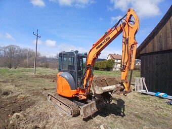 MINIBAGER BAGER RÝPADLO KOMATSU PC35MR - 2