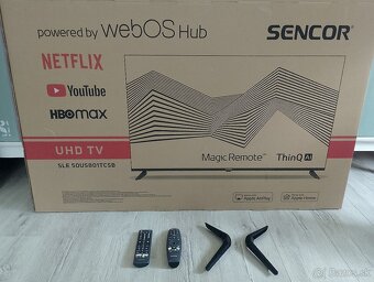 televízor: Sencor SLE 50US801TCSB 50" SMART UHD - 2