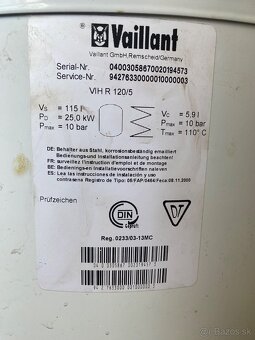 Plne funkčná, pravidelne servisovaná zostava Vailant - 2