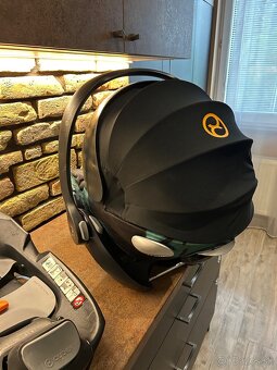 Vajičko + zakladňa Cybex Cloud Q edicia Birds of Paradise - 2