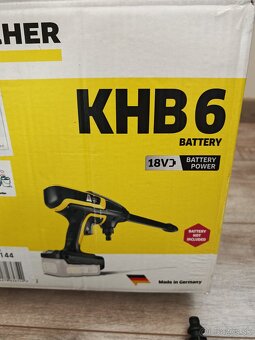 Kärcher KHB 6 - AKU strednotlakový čistič na 18V batérie - 2