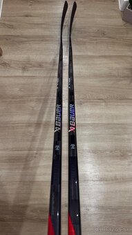 ✅ NOVÉ HOKEJKY BAUER NEXUS SYNC RED - P02 - 107 F - 171 CM ✅ - 2