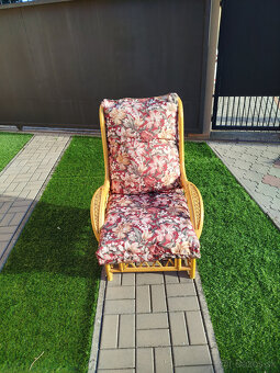 Ratanové hojdacie kreslo - 2