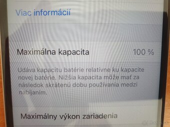 Apple iPhone SE 2020 128GB 100% Zdravie batérie - 2