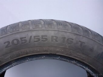 Predám pneu 205/55R16 zimné - 2