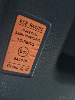 Podsedak OSANN Luxisofix 15-36kg - 2