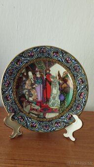 Porcelánový zberateľský tanier - 2