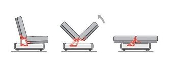 Rozkladacia pohovka - 2