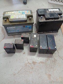 Predám olovené baterky - 2