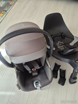 CYBEX Cloud T i-Size Plus 45-87 cm Platinum Mirage Grey - 2