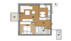 2 izbové byty v novostavbe, Spišská Nová Ves - 2
