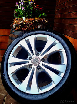 alu R17 5x112 orig. Mercedes B + A + CLA, (+pneu 225/45) - 2