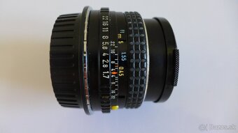 SMC Pentax-M 50mm f/1.7 – zachovalý, s redukciou na Canon - 2