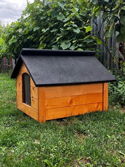 Zateplená psia búda – nová, nepoužitá - 2