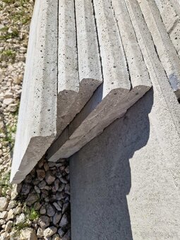 Betónový plot, antracit - 2