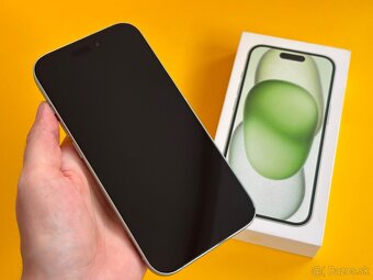 iPhone 15 Green 128GB + Záruka - 2
