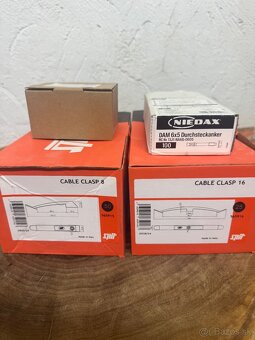 Nový elektro montážny materiál – SPIT + NIEDAX (komplet) - 2