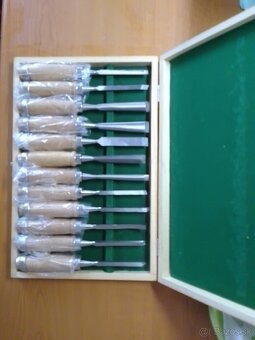 Predám sadu rezbárskych dlát na drevo. - 2