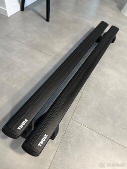 Thule strešný nosič TH3170+753+7112B, Wingbar Evo Black - 2