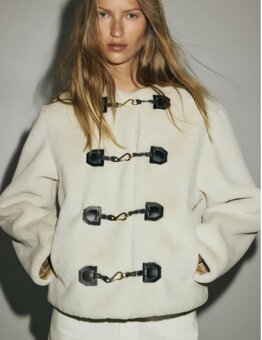 Hrubý kabát z H&M - 2