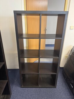 Cierne polica a skrinka - 2