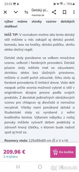 Pisaci stol biely - 2