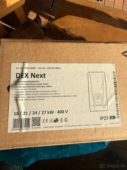 Prietokový ohrievač CLAGE DEX Next DLE - 2