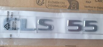 Chromovy znak na kufor CLS 55 AMG - 2